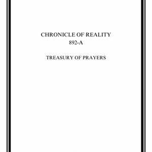 CHRONICLE OF REALITY 892-A