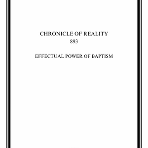 CHRONICLE OF REALITY 893